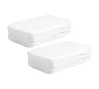 FUOYLOO 200pcs Makeup Remover Pads Cotton Linters Soft Facial Wipes for Gentle Cleansing and Exfoliating Pores Assorted Colour Travel Face Cloths for Women