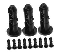 FUOYLOO 20pcs Outdoor Plastic Trash Can Latch Pins Dust Bin Lid Plug Lock Accessories for 240l Wheeled Garbage Bins for Household and Commercial Use