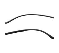 FUOYLOO 2pcs Anti-slip Glasses Replacement Temple Arms Titanium Alloy Eyewear Frame Arms Fit Eyeglass Repair Accessories with Raised Tooth Design