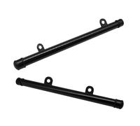 FUOYLOO 2pcs Black PVC Round Poster Hangers Scroll Frame for Painting Easy to Hang Multipurpose Use Suitable for Indoor Art Exhibits and Retail Displays