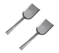 FUOYLOO 2pcs Coal-ash Shovel Long Handle Shovels 13.76x3.93x0.98inch Iron Integral Molding Waterproof Multipurpose Stove for Home Fireplace Cleaning