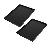 FUOYLOO 2pcs Projector Mount Tray with 1/4 Interface, Multifunctional Plastic Tripod Stand Holder for Laptop and Projector, Versatile Compatibility for Studio and Home Use