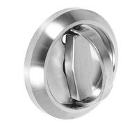 FUOYLOO 2Pcs Stainless Steel Hidden Recessed Pulls Flush Mount Handles for Sliding Doors Suitable for Background Walls