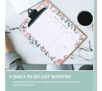 FUOYLOO 2pcs Weekly Planning Notepad Tear-off Paper Pads Easy to Write and Keep Notes for Important Tasks Desk Weekly Planner for Work and Home Organization