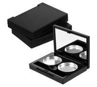 FUOYLOO 3 Sets Sample Containers Eyeshadow Cases Lightweight No Odor Plastic Makeup Storage and Women Daily Travel Use