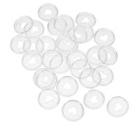 FUOYLOO 30pcs Binding Discs Loose-Leaf Notebook Planner Organizers Office Supplies Discbound Discs Binding Buckles for Home Office Use