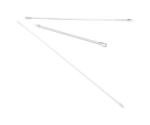 FUOYLOO 3pcs Long Blind Stick Blind Rod with Hook Pp Material High Hardness Sturdy to Pull up Heavy Curtains Suitable for Home and Office Use