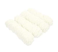 FUOYLOO 4pcs Chenille Wool Knitting Thread DIY Wool Yarn Soft Stylish Simple Appearance Easy to Carry Against The Cold Wind for Scarfs and Hats Knitting