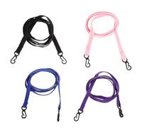 FUOYLOO 4Pcs Ski Glove Leashes: Mitten Clip Neck Lanyard for Kids - Skiing/Snowboarding Glove Holder String/Rope Anti-Lost, Keeping Mitten Within Reach/in Place