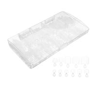 FUOYLOO 504pcs Fake Toenails Plastic Toenails Medium Abs Material DIY Nail Art Not Easy to Break for Women Dating Home Use