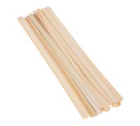 FUOYLOO 50pcs Bamboo Dowels Flower Basket Strips for Enthusiasts Beige Natural Bamboo Weaving Material Versatile Crafting Potential Flexible for Many Projects Basketry Kit Applications