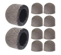 FUOYLOO 50pcs Capacitive Stylus Replacement Tips for Stylus Pen and Tablets with Conductive Fabric Material and Enhanced Durability, for Daily Using Supplies and Studying