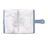 FUOYLOO 50pcs Money Organizer Binder Cash Stuffing Binder with Multiple Slots Pu and Plastic Material Sleek Look Compact Profile for Cash Management and Preserving Currency Collection