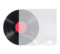FUOYLOO 50pcs Vinyl Record Sleeves CD Covers Flat Bags Made of Thickened Cpp Material for Protecting Cds Easy Access and Widened Design Suitable for Media Storage and Moving