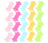 FUOYLOO 50pcs Yarn Holders Yarn Bobbins Colorful Plastic Visually Appealing Design for Crocheting and Crafting Suitable for Professional Knitters and Beginners Random Color