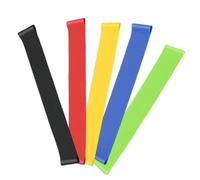 FUOYLOO 5pcs Resistance Loop Bands and Office Workers, Tpe Material Chair Bands with Focus Support and Versatile Use for Home and School Classroom Exercises
