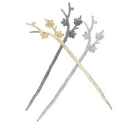 FUOYLOO 6pcs Chinese Style Hairpins Ancient Style Hairpin Alloy Simple and Elegant Lightweight Decorating Hairstyles Easy to Store and Carry for Ladies and Daily Use