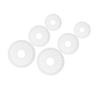 FUOYLOO 6pcs DIY Rosette Maker Ribbon Flower Maker Craft Tool Set with Easy Pleat Creation Plastic Material Reusable Boards for Studio and DIY Bow Making