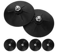 FUOYLOO 6Pcs Heavy Duty Rubber Suction Cups Boxing Bag Base Replacement Mount for Standing Punch Bag Suitable for Fitness Training