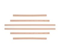 FUOYLOO 6pcs Wooden Round Craft Sticks Simple Design Versatile Use DIY Friendly Tapestry Hanging Rods for DIY Tapestry Weaving Home Decor 40cm+30cm+25cm