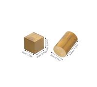 FUOYLOO 7pcs Density Cube Kit for Science Education - Copper, Iron, Aluminum Blocks and Cylinders Set 2cm Size - Physics Experiment Teaching Tool for School Labs and Home Learning