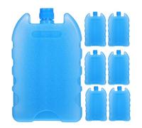 FUOYLOO 7Pcs Ice Packs for Lunch Box - Leakproof Cooling Blocks Box - Freezer Bottle Pack - Reusable Ice Bricks for Summer Camping & Picnic