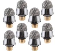 FUOYLOO 8pcs Capacitive Stylus Replacement Tips Fiber Tips for Stylus Pen Copper Cloth Material Easy Install Design Touch and Delicate Functionality Compatible with Touch Screen Devices