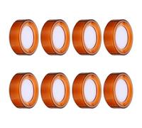 FUOYLOO 8pcs Reusable Finger Wet Sponge for Counting Money, Cup Shape Finance Counter Supplies Made of Safe Plastic and Sponge, for Bank Clerks and Mail Room Clerks Random Color