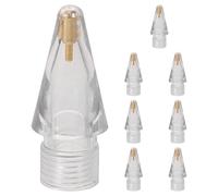 FUOYLOO 8pcs Stylus Pencil Tips: Drawing Stylus Nibs Replacement for Tablet and Smartphone, Compatible with Apple 1/2, Repair Parts for Sketching