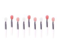FUOYLOO 9pcs Silicone Lip Brush Set Cosmetic Brush Women Lip Mask Applicator Easy to Carry Apply Color Professional Use Travel