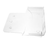FUOYLOO Acrylic Multi-use A4 Pamphlet Stands Classified Storage Desk File Organizer Creative Practical Design for Store Books and Files