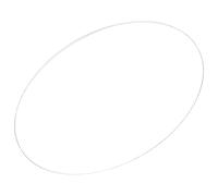 FUOYLOO Acrylic Round Circle Sheets Sturdy Discs for Creative DIY Projects and Photo Display 20cm Acrylic