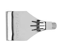 FUOYLOO Aluminum Alloy Air Blower Nozzle with Uniform Spraying Range and Effective Airflow for Compressed Air Applications and Irrigation, Silver Sturdy Spray Fan Replacement