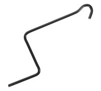 FUOYLOO Automotive Trailer Jack Crank Handle Replacement, Hand Tool with Straight Hook Attachment for Precise Operation in Vehicle Repairs