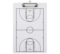 FUOYLOO Basketball Tactical Board Portable Dry Wipe Coaching Board for Training Sessions