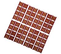 FUOYLOO Bible Study Leather Tabs Set, Brown 66 Index 14 Blank Page Markers for Bible Book Indexing and Journaling, Small Sturdy Stickers for Christian Study Supplies