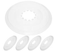 FUOYLOO Bike Spoke Protector Flywheels Cover 5.31 Inch Plastic Rear Wheel Guard for Road, Mountain and Touring Bikes