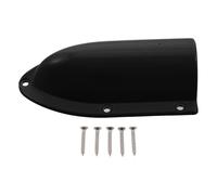 FUOYLOO Boat Sewer Vent Clam Shell Cover Waterproof Plastic Airflow Ventilation Cover with Mounting Screws for Boat and Yacht Deck Hardware Accessories