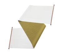 FUOYLOO Calligraphy Water Writing Cloth White Imitation Rice Paper Quick Drying Practice Cloth with Abs Roller Suitable for Painting and Classroom Use