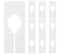 FUOYLOO Clothing Rack Size Dividers for Daily Use and Craft Organisation 30pcs White Safe to Use and Can Be Painted, Separator for Clothes Including Rain Coat and Towels