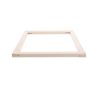 FUOYLOO DIY Canvas Stretcher Bars 30X30Cm Solid Wood Set, Combination Frame for Oil Paintings and Posters, Easy Assemble Gallery Wrap Frame for Artists and Hobbyists
