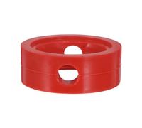 FUOYLOO Dn32 Silicone Butterfly Valve Seal Gasket for Brewing and Sanitary Applications Leak-Proof Valve Seat with Enhanced Stability Orange 2pcs Replacement