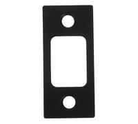 FUOYLOO Door Knob Strike Plate for Room Wooden Doors Stainless Steel Construction with Precision Design and Easy Removal Dead Bolt Cover Plate Reinforcement