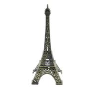 FUOYLOO Eiffel Tower Model Figurine 3d Architecture Building Model Iron Detailed Miniature Elegant French Romantic Style Table Decoration Party Decoration