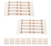 FUOYLOO Elastic Wing of Nose Strips 10Pcs Self-Adhesive Soft Patches for Nasal Wing Contouring Wide Nostril Correction for Adult Use Comfortable Fit