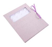 FUOYLOO Eyelash Storage Box False Eyelash Case with Window Portable Easy to Open and Close Makeup Accessory for Travel and Daily Use