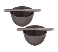 FUOYLOO Face Mask Bowl Stick Set Silicone DIY Mask Bowl Spatula Mixing Tool Salon Use