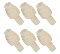 FUOYLOO Fire Extinguisher Replacement Nozzles 6pcs with Large Capacity Design Metal Wide Mouth Nozzles Multi-Functional Application for Water-Based Spray Devices for Office and Home Use