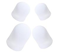 FUOYLOO Flashlight Diffuser Silicone Dome Caps 4Pcs for 31-35Mm 42-44Mm 51-54Mm 71-75Mm Head Diameter, Soft Covers for Camping Lanterns and Indoor Lighting Use
