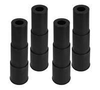 FUOYLOO Gaming Chair Gas Lift Cylinder Dust Cover 4Pcs Three-Section Telescoping Plastic Protective Covers for Office Chair Accessories